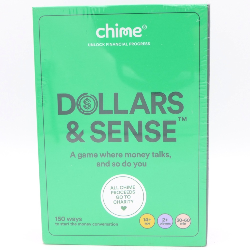 Chime Dollars & Sense A Game Where Money Talks & So Do You 2+ Players Ages 14+